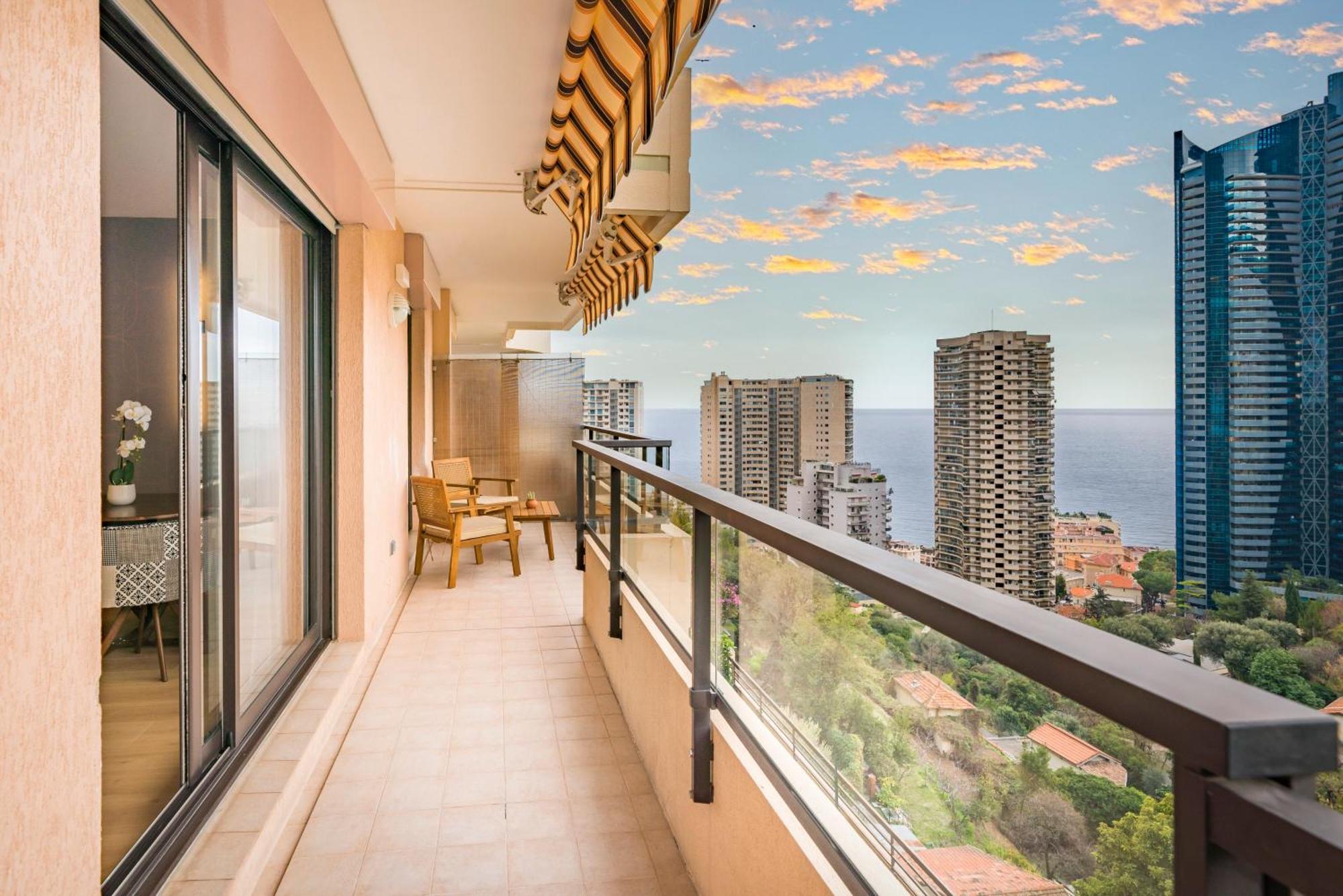 5mn Monaco - Vue mer - Parking - Piscine - BB Διαμέρισμα Beausoleil Εξωτερικό φωτογραφία