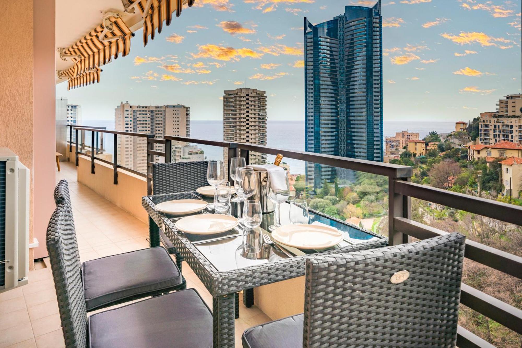 5mn Monaco - Vue mer - Parking - Piscine - BB Διαμέρισμα Beausoleil Εξωτερικό φωτογραφία