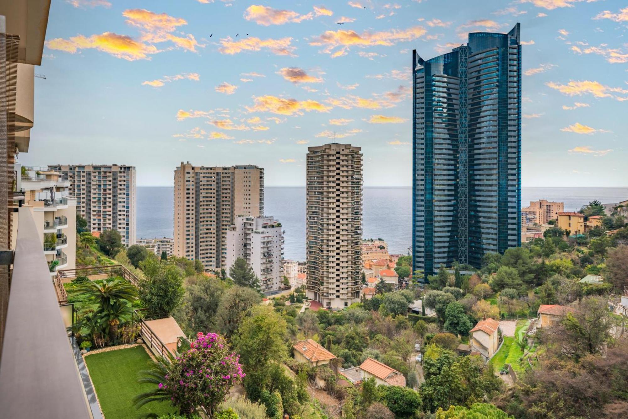 5mn Monaco - Vue mer - Parking - Piscine - BB Διαμέρισμα Beausoleil Εξωτερικό φωτογραφία