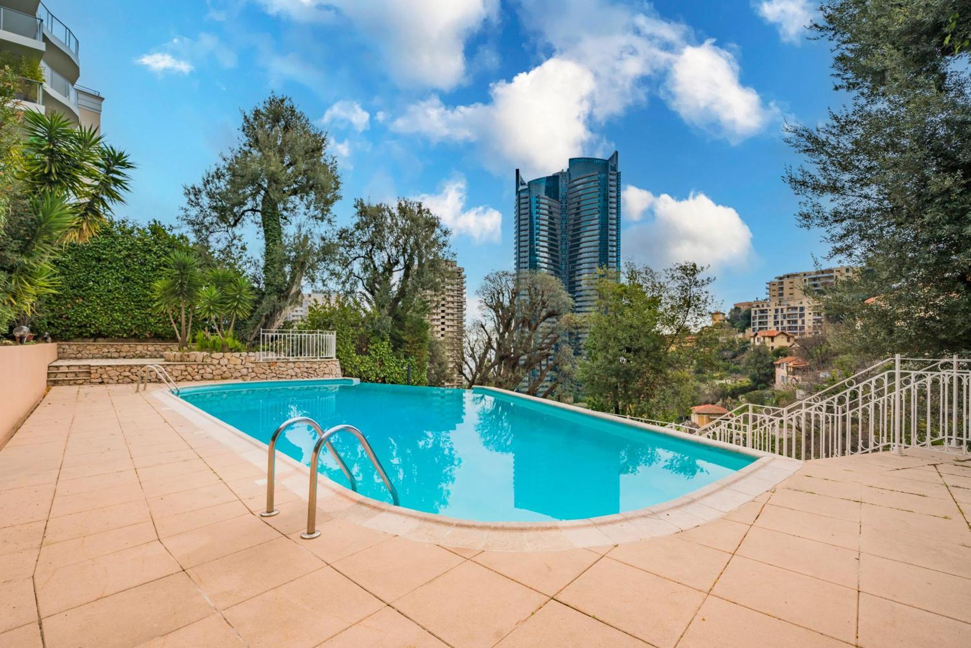 5mn Monaco - Vue mer - Parking - Piscine - BB Διαμέρισμα Beausoleil Εξωτερικό φωτογραφία
