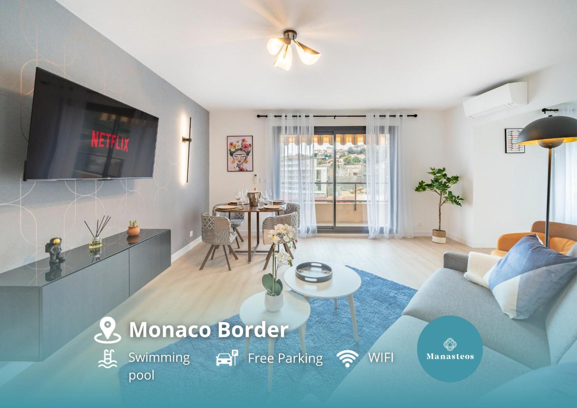 5mn Monaco - Vue mer - Parking - Piscine - BB Διαμέρισμα Beausoleil Εξωτερικό φωτογραφία